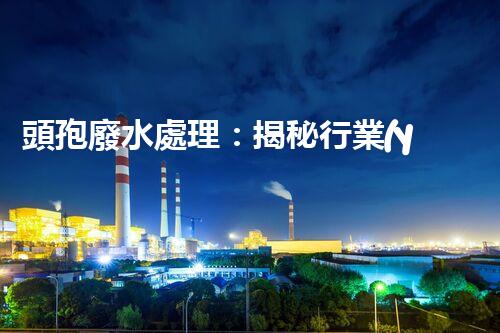 頭孢廢水處理：揭秘行業(yè)內(nèi)不為人知的秘密？